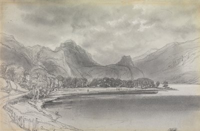 Derwentwater by Edward Lear